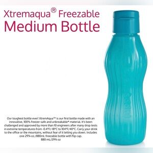 XTREMAQUA® FREEZABLE MEDIUM BOTTLE* 880ML (CARIBBEAN SEA)